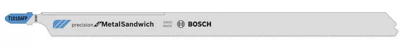 Lame scie sauteuse BOSCH T 1018 AFP Precision for Metal-Sandwich